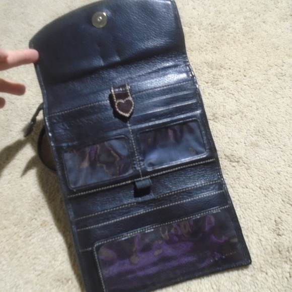 BRIGHTON Leather Croc Embossed Crossbody Bag*FIRM PRICE - Picture 8 of 13